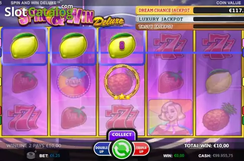 Скрин4. Spin and Win Deluxe (Games Inc) слот