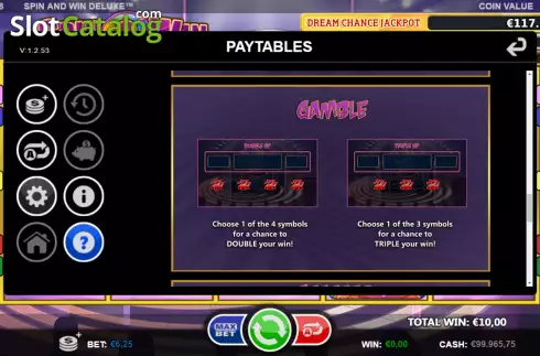 Скрин6. Spin and Win Deluxe (Games Inc) слот