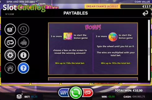 Скрин8. Spin and Win Deluxe (Games Inc) слот