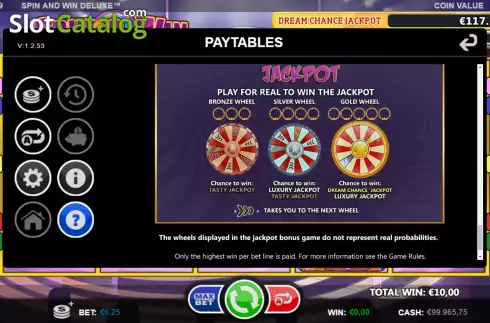 Скрин9. Spin and Win Deluxe (Games Inc) слот