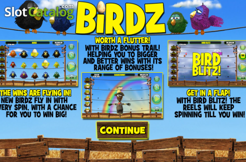 Скрин2. Birdz (Games Warehouse) слот