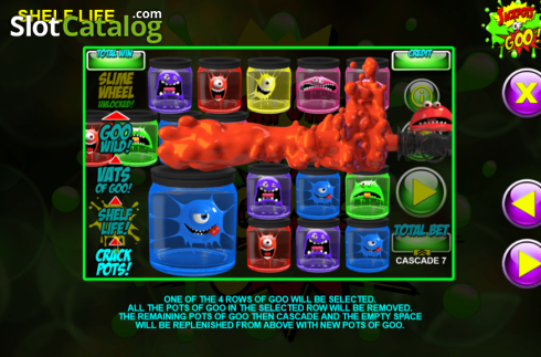 Скрин7. Jackpots of Goo слот