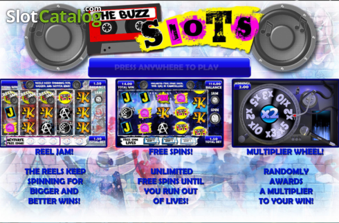 Скрин2. The Buzz Slots слот