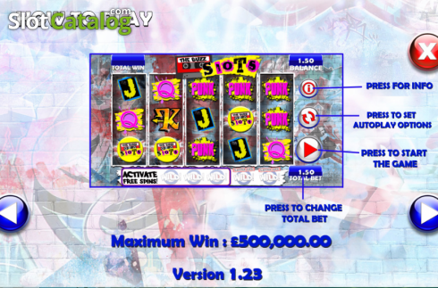 Скрин4. The Buzz Slots слот