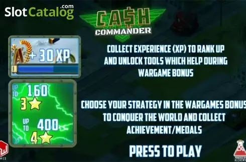 Скрин2. Cash Commander слот