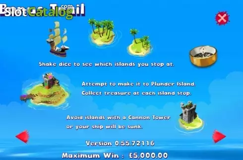 Скрин9. Paintball Pirates слот