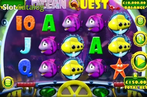 Скрин2. Ocean Quest слот