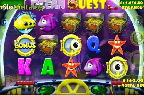 Скрин7. Ocean Quest слот