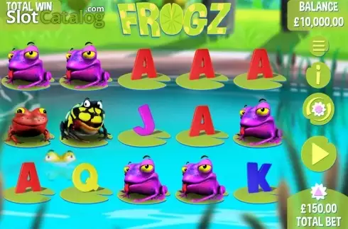 Скрин2. Frogz слот