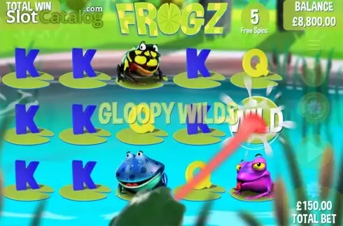 Скрин3. Frogz слот