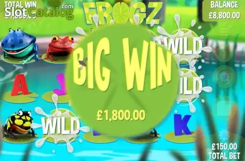 Скрин8. Frogz слот