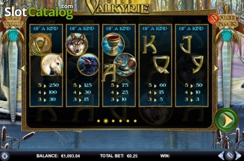 Скрин8. Wild Valkyrie слот
