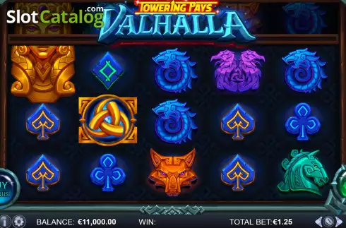 Скрин2. Towering Pays Valhalla слот