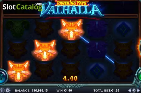Скрин3. Towering Pays Valhalla слот