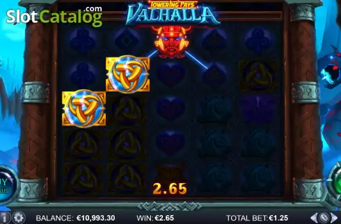 Скрин5. Towering Pays Valhalla слот