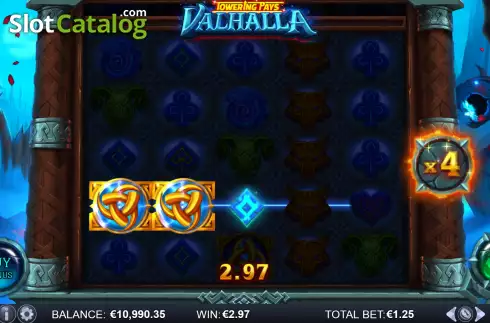 Скрин6. Towering Pays Valhalla слот