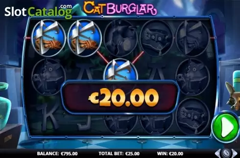 Скрин3. Cat Burglar слот
