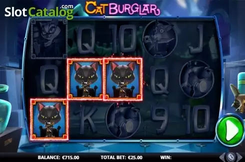 Скрин5. Cat Burglar слот