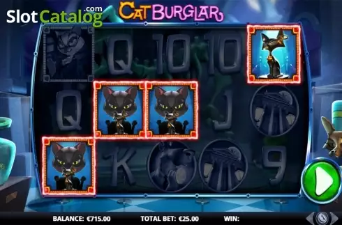 Скрин7. Cat Burglar слот