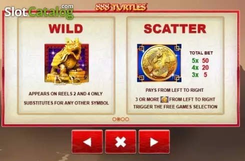Скрин6. 888 Turtles слот