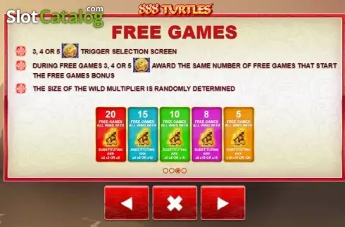 Скрин7. 888 Turtles слот
