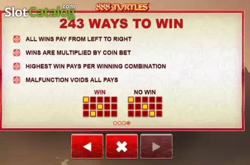 Скрин8. 888 Turtles слот