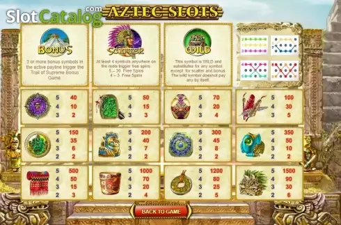 Скрин5. Aztec Slots слот