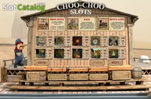 Скрин5. Choo-Choo Slots слот
