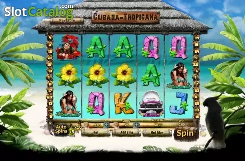 Скрин2. Cubana Tropicana слот