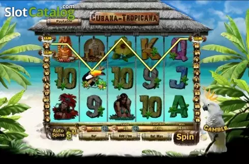 Скрин3. Cubana Tropicana слот