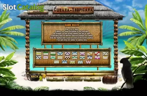 Скрин7. Cubana Tropicana слот