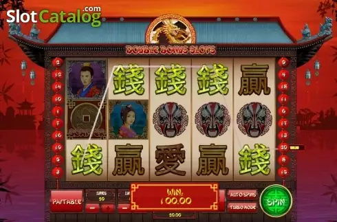 Скрин4. Double Bonus Slots (GamesOs) слот