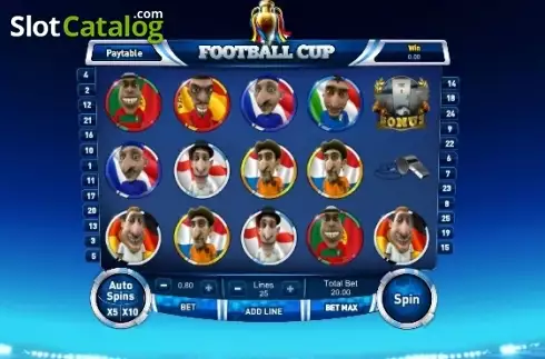 Скрин2. Football Cup (GamesOS) слот