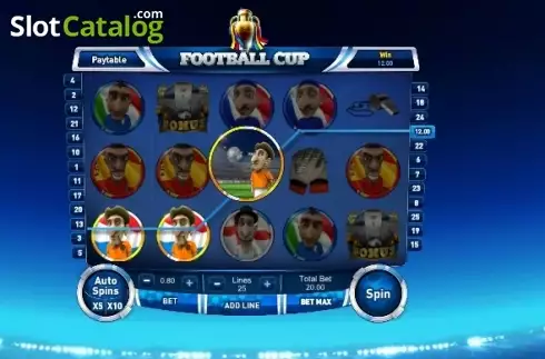Скрин3. Football Cup (GamesOS) слот
