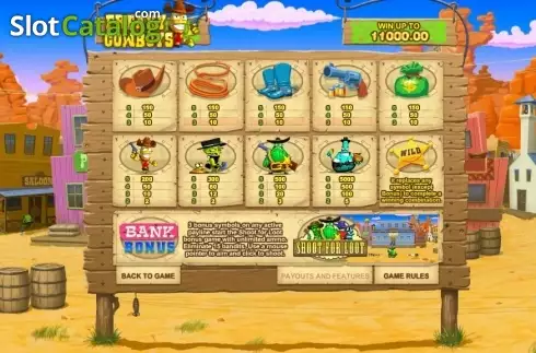 Скрин5. Freaky Cowboys слот