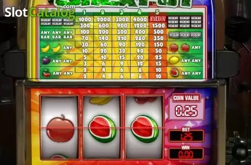 Скрин2. Fruit Salad Jackpot слот