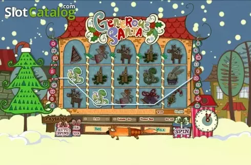Скрин4. Generous Santa слот