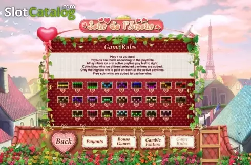Скрин8. Jour de l'Amour слот