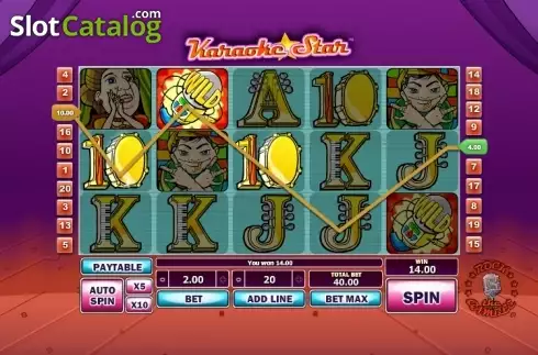 Скрин4. Karaoke Star Slots слот