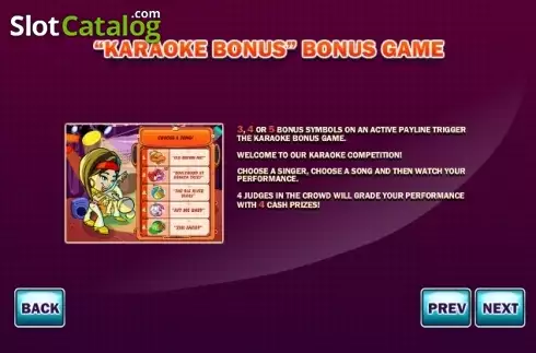 Скрин7. Karaoke Star Slots слот
