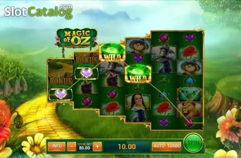 Скрин4. Magic of Oz (GamesOS) слот