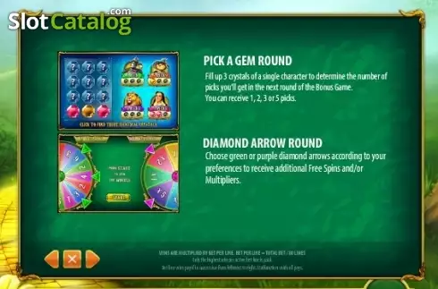 Скрин7. Magic of Oz (GamesOS) слот