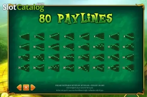 Скрин9. Magic of Oz (GamesOS) слот