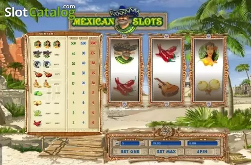 Скрин2. Mexican Slots слот