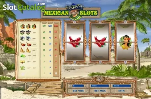 Скрин3. Mexican Slots слот