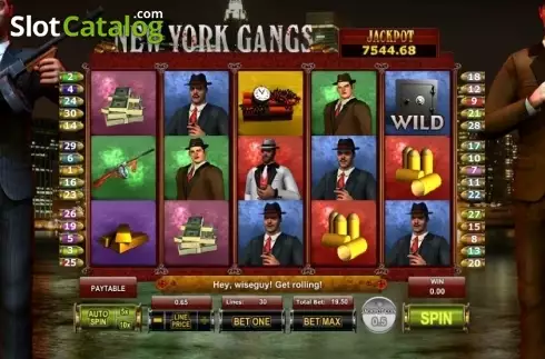 Скрин2. New York Gangs (GamesOS) слот
