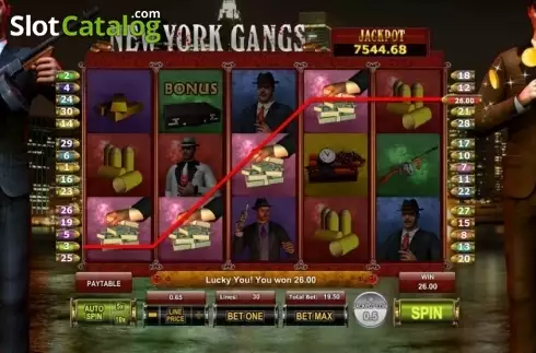 Скрин4. New York Gangs (GamesOS) слот