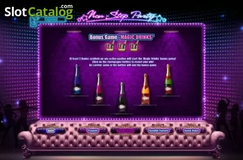 Скрин6. Non-stop party слот
