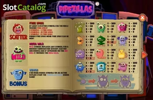 Скрин5. Pipezillas слот