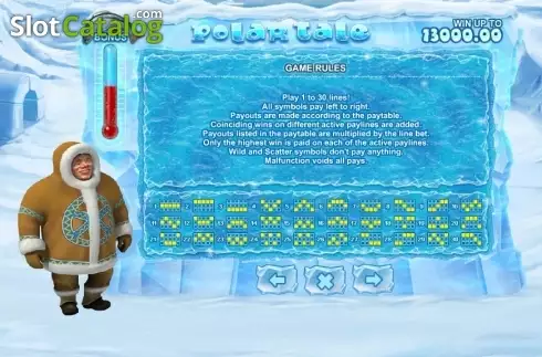 Скрин6. Polar Tale слот